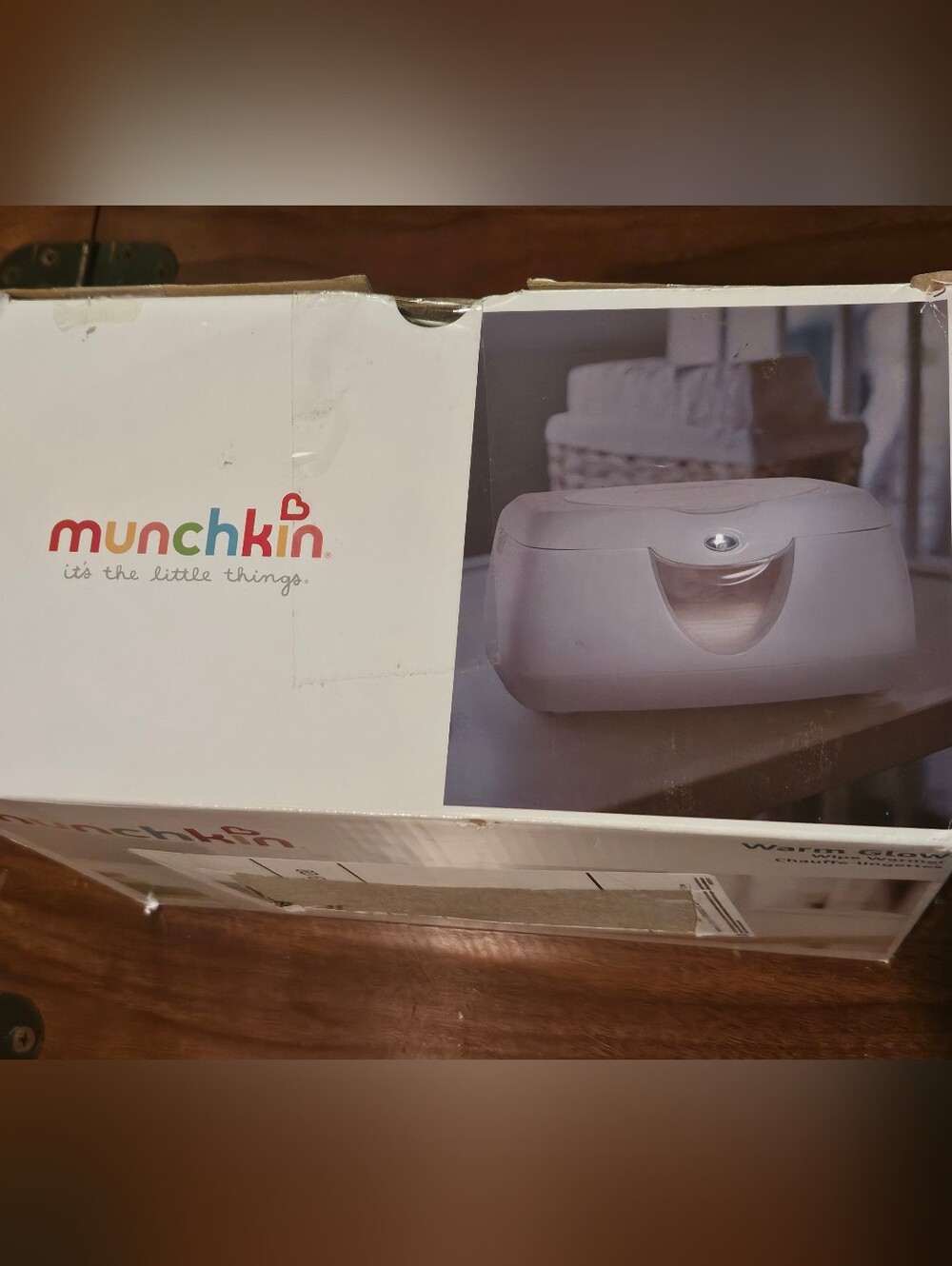 Munchkin Warm Glow Baby Wipe Warmer – New Open Box